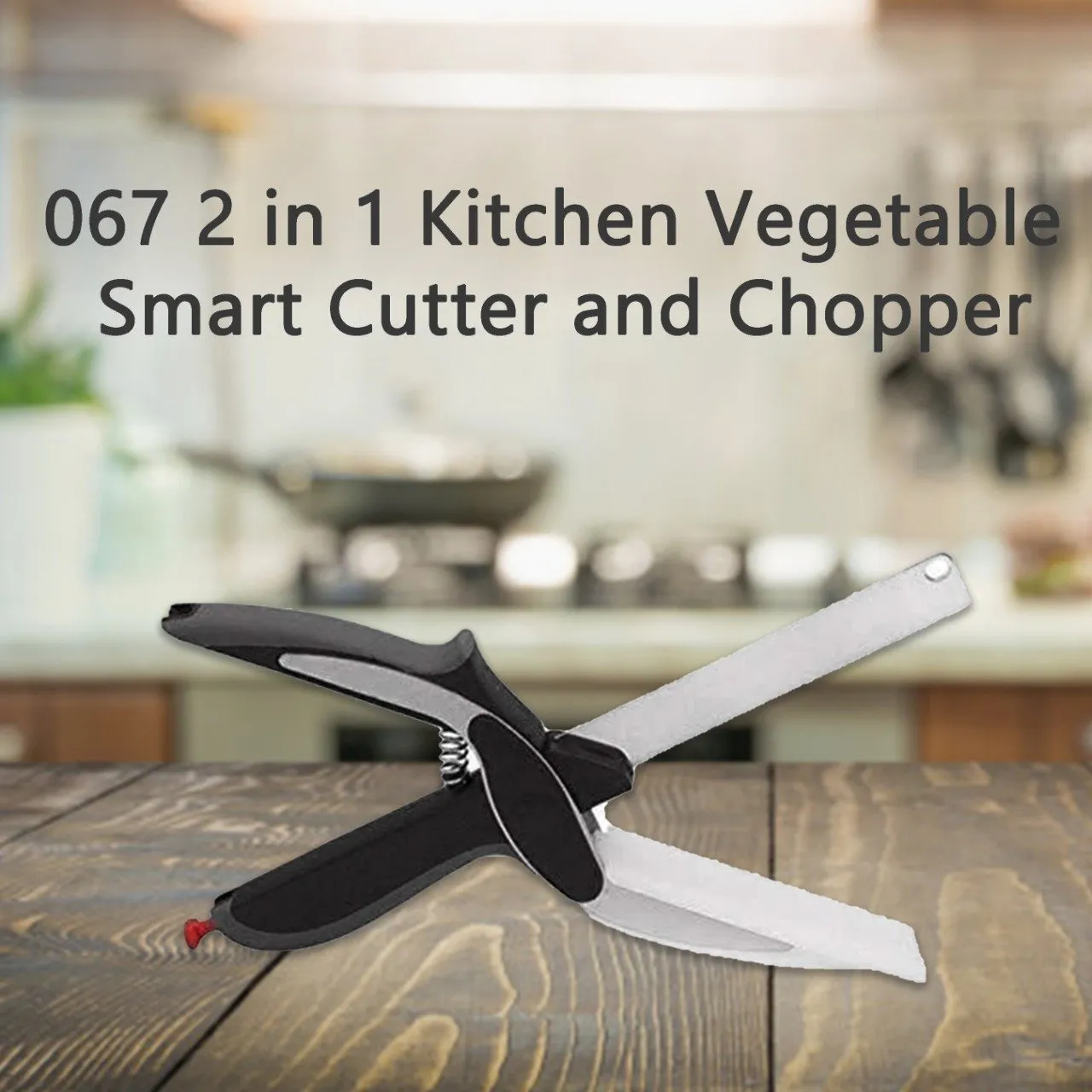 067 2 in 1 Kitchen Vegetable Smart Cutter and Chopper