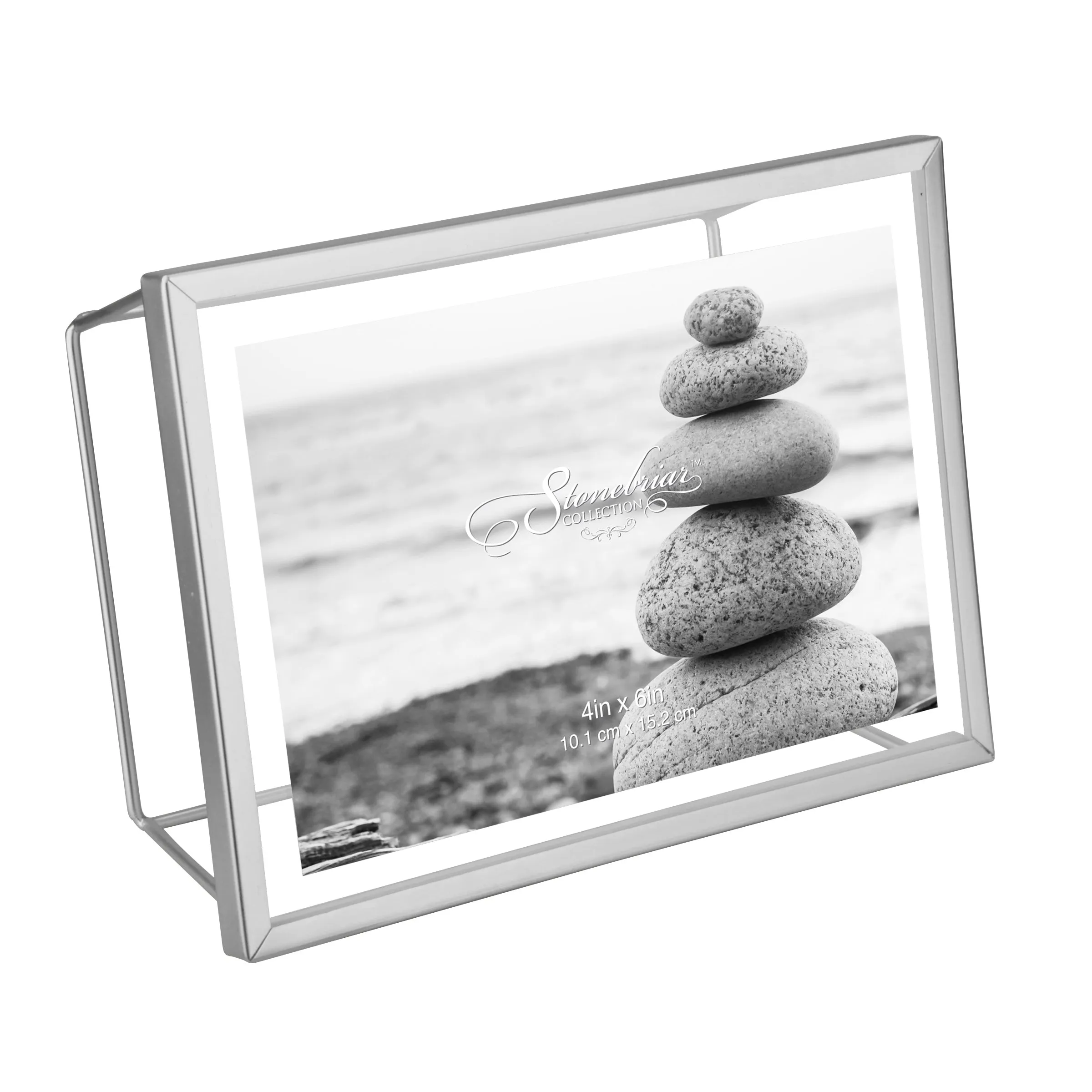 4x6 Wire Frame - Metallic Silver (WS)