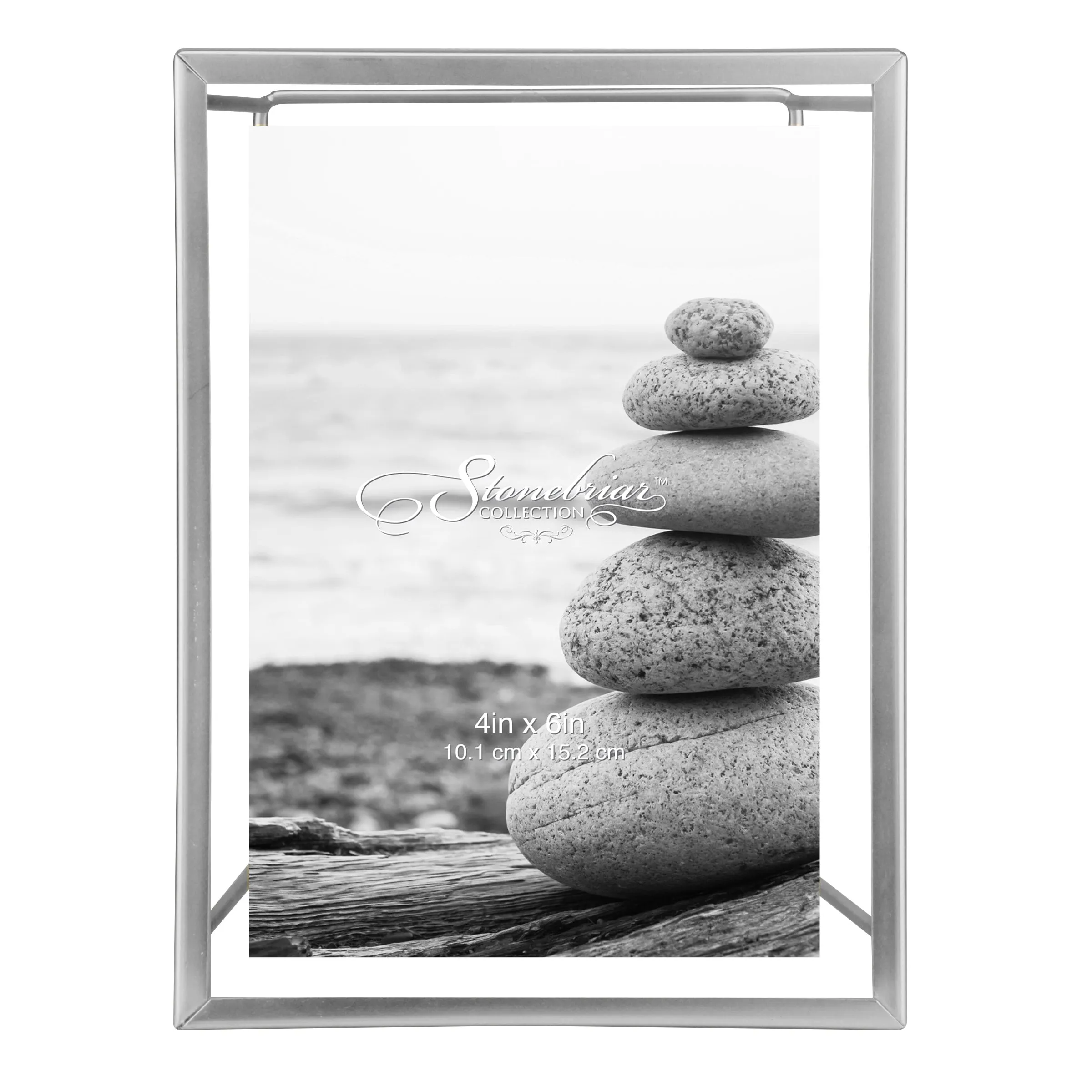 4x6 Wire Frame - Metallic Silver (WS)