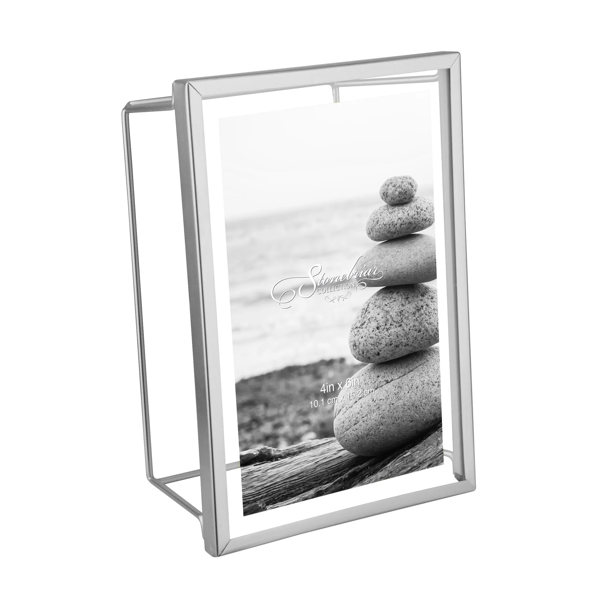 4x6 Wire Frame - Metallic Silver (WS)