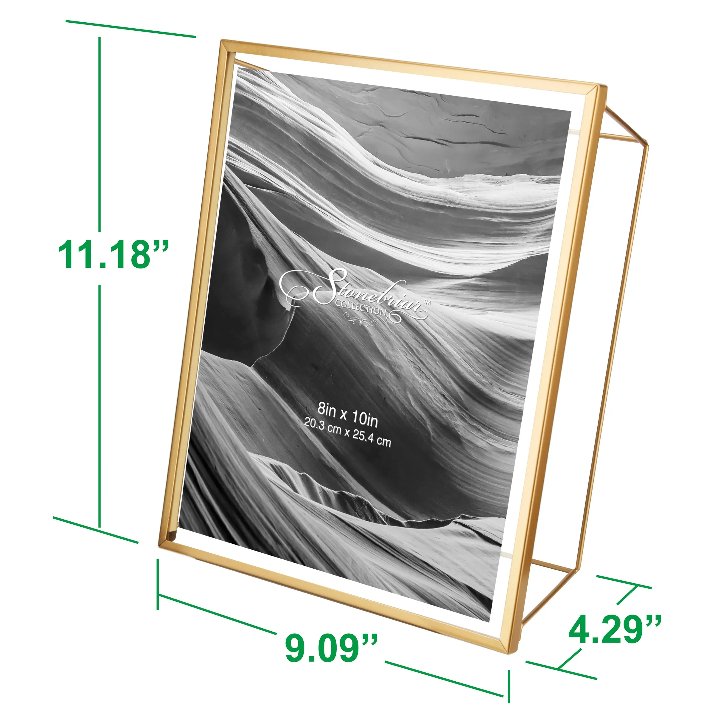 8x10 Wire Frame - Gold (WS)