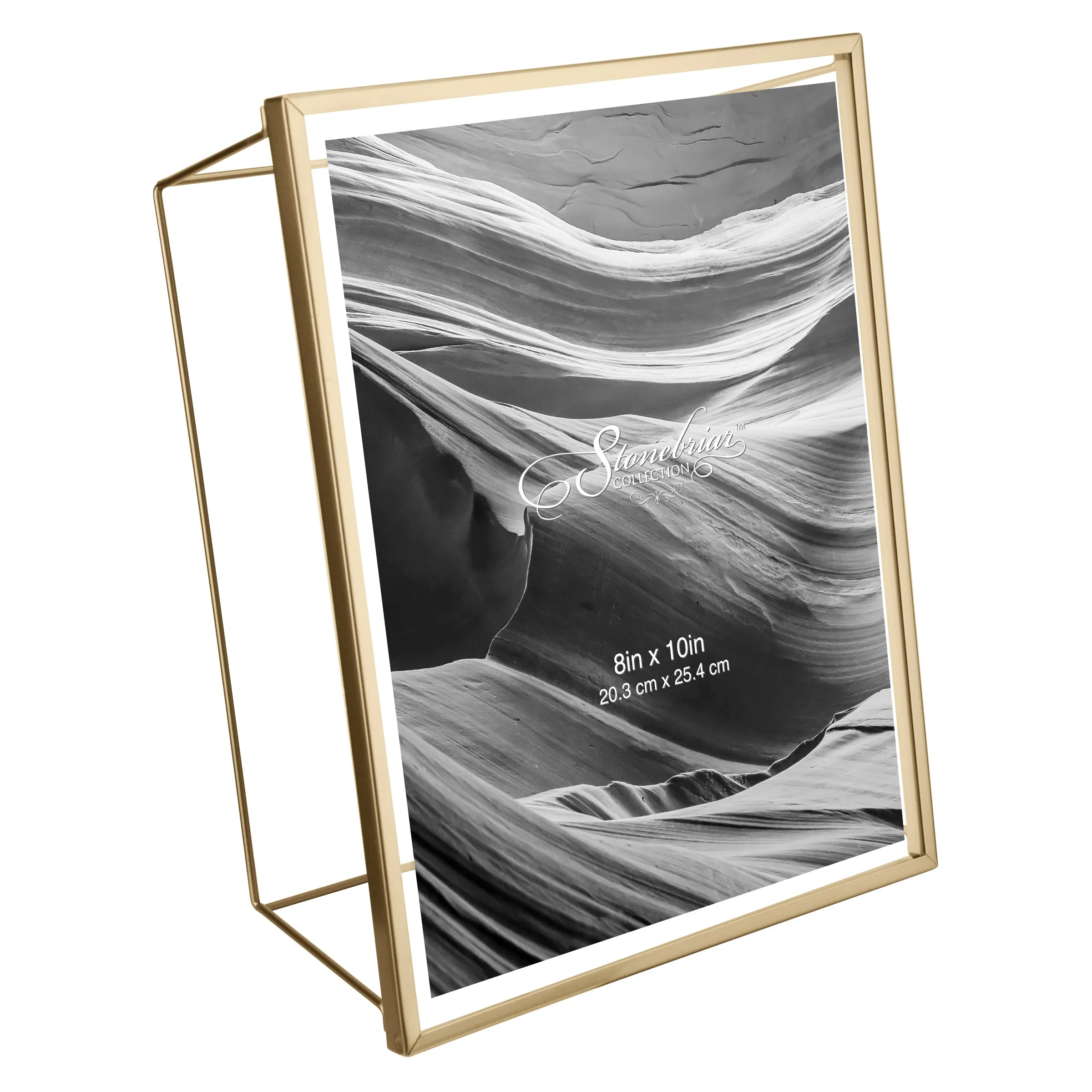 8x10 Wire Frame - Matte Gold (WS)