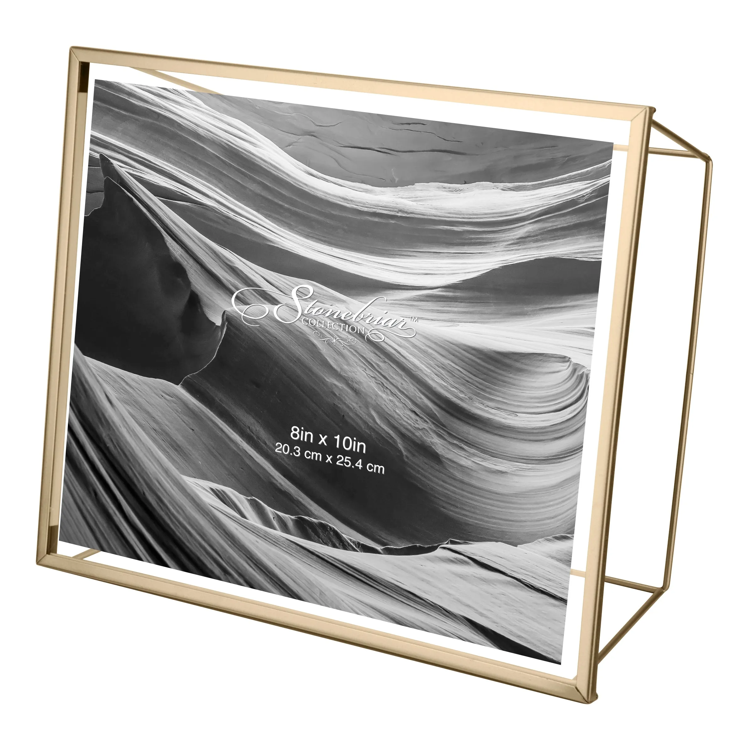 8x10 Wire Frame - Matte Gold (WS)