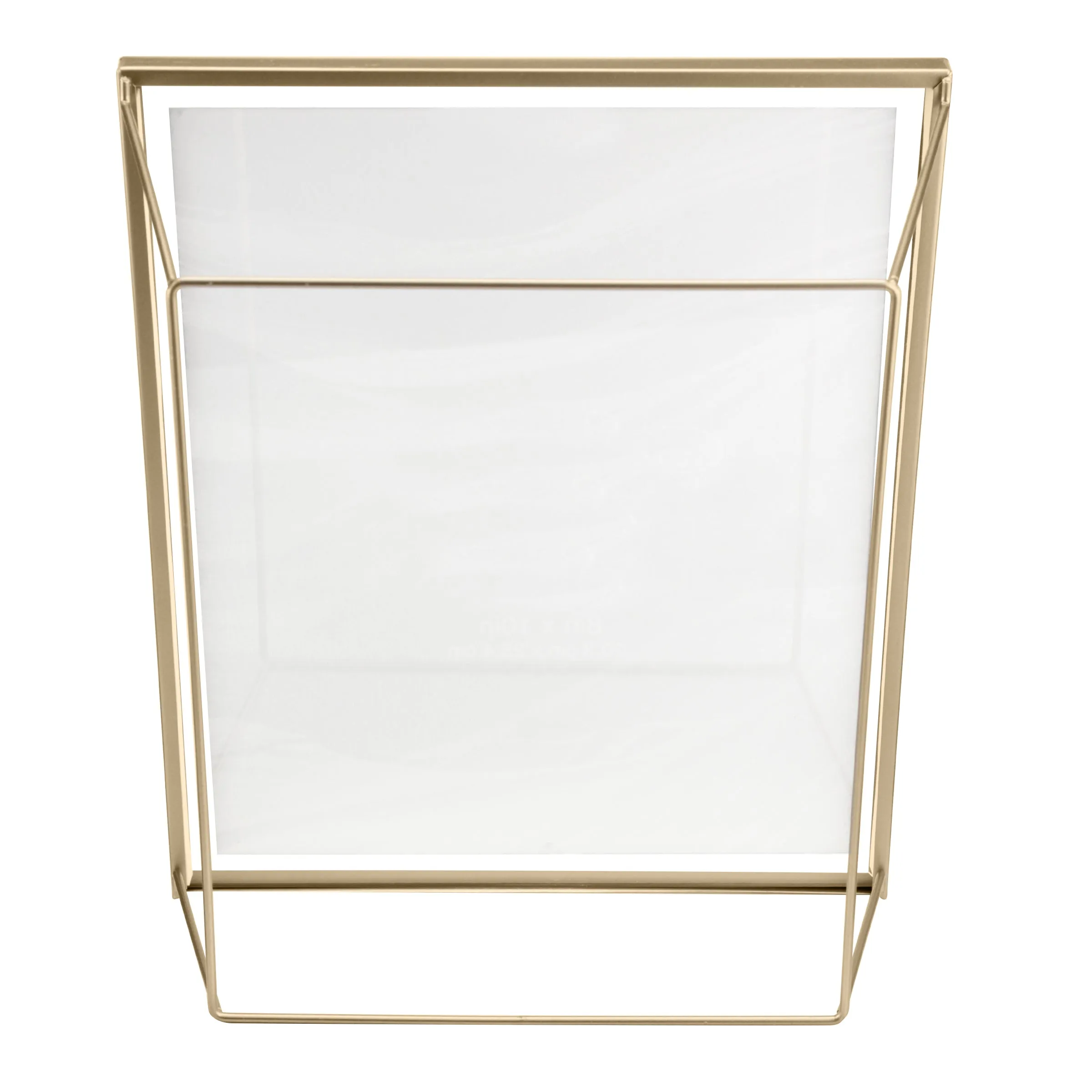 8x10 Wire Frame - Matte Gold (WS)