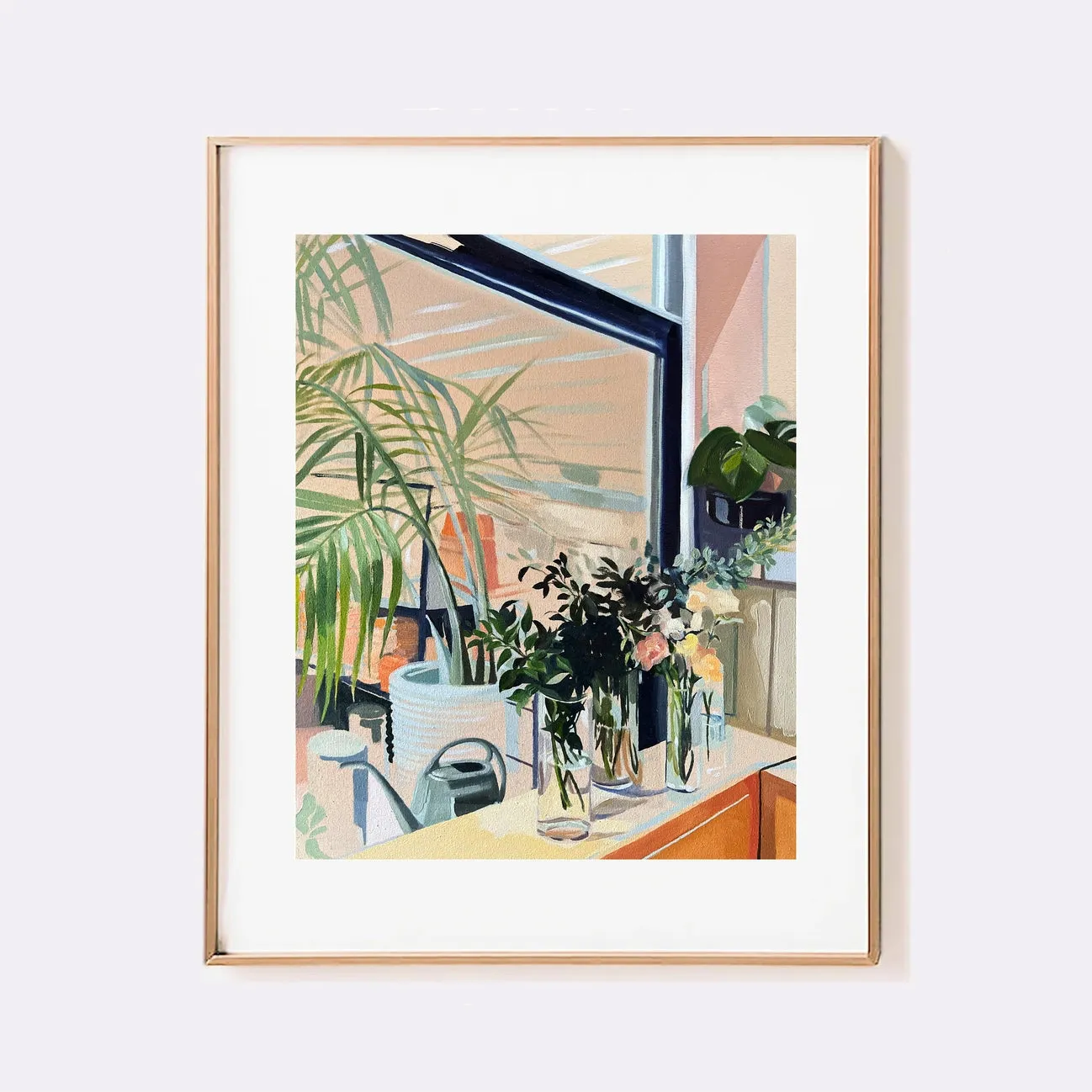 Anissa Riviere 8x10 Signed Art Print: Brooklyn Plant Shop