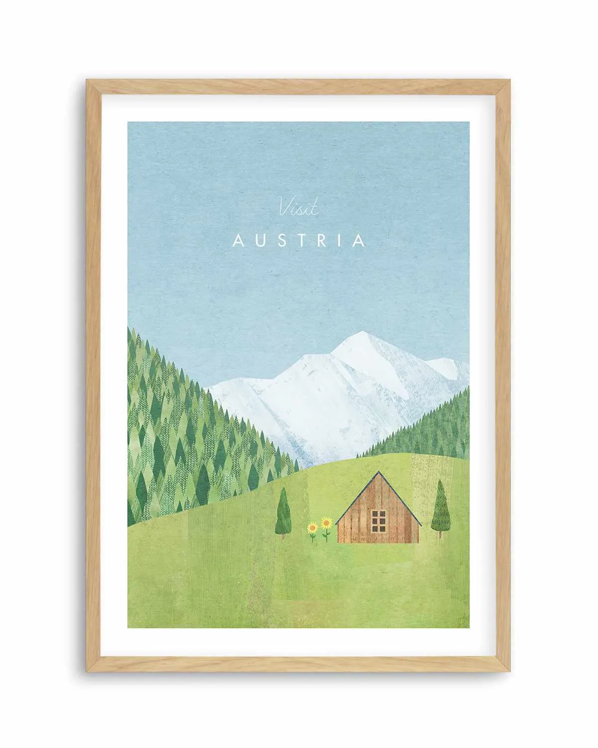 Austria by Henry Rivers Art Print