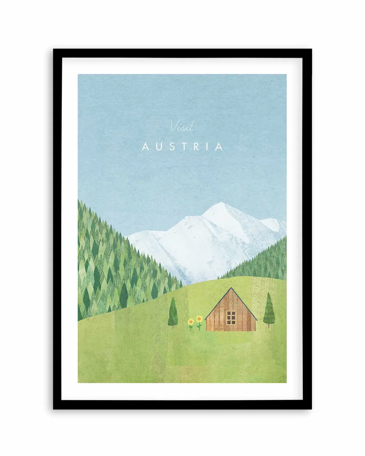 Austria by Henry Rivers Art Print