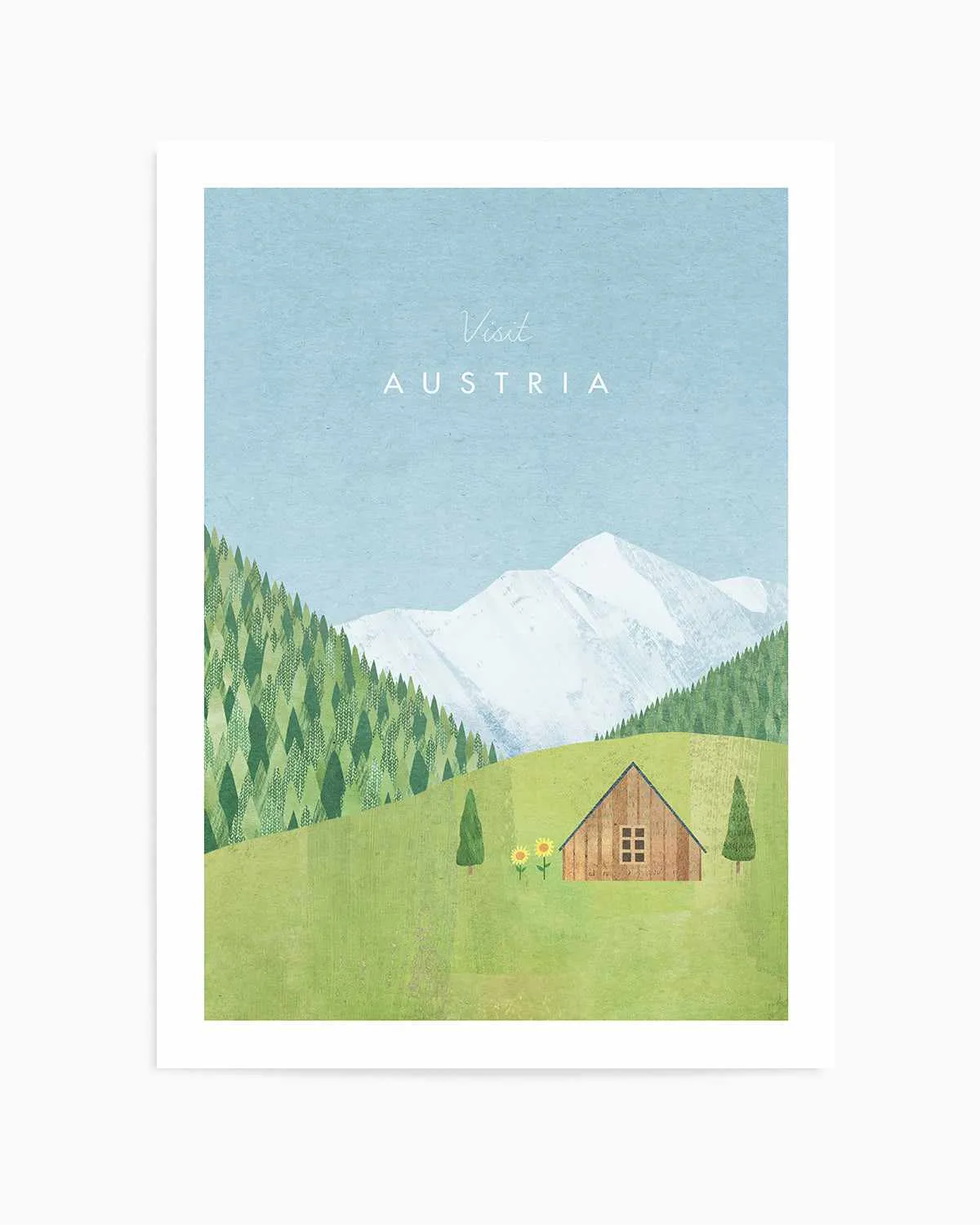 Austria by Henry Rivers Art Print