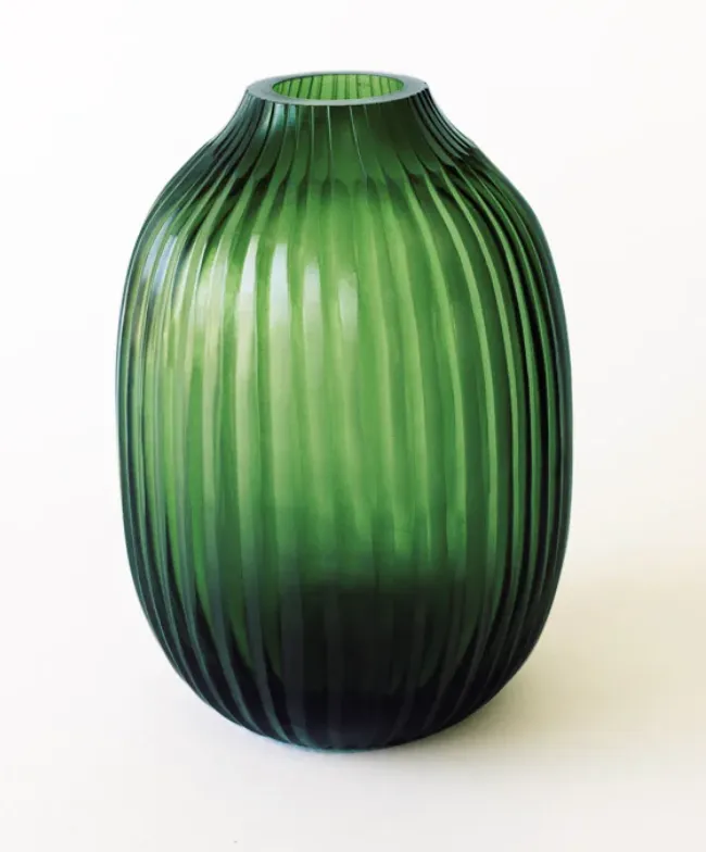 B T Cut Glass Vase Range