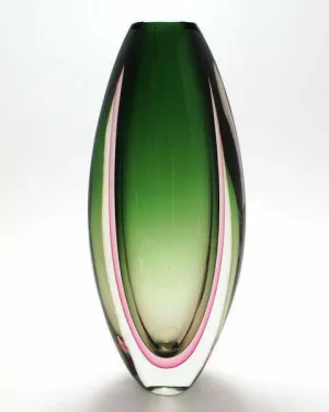 Beautiful Emethyst Murano Vase - Angie Homes