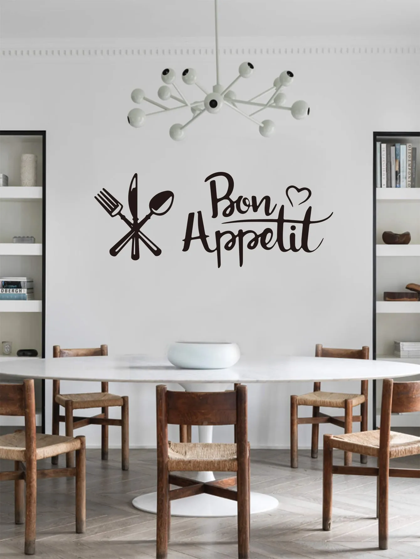 Bon Appetit Kitchen Wall Sticker Decorative Wall Art Decal Creative Design for