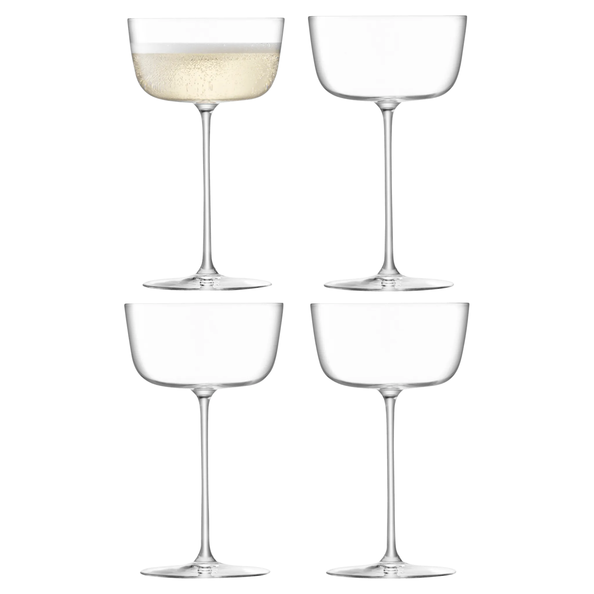 Borough Cocktail Saucer Set of Four