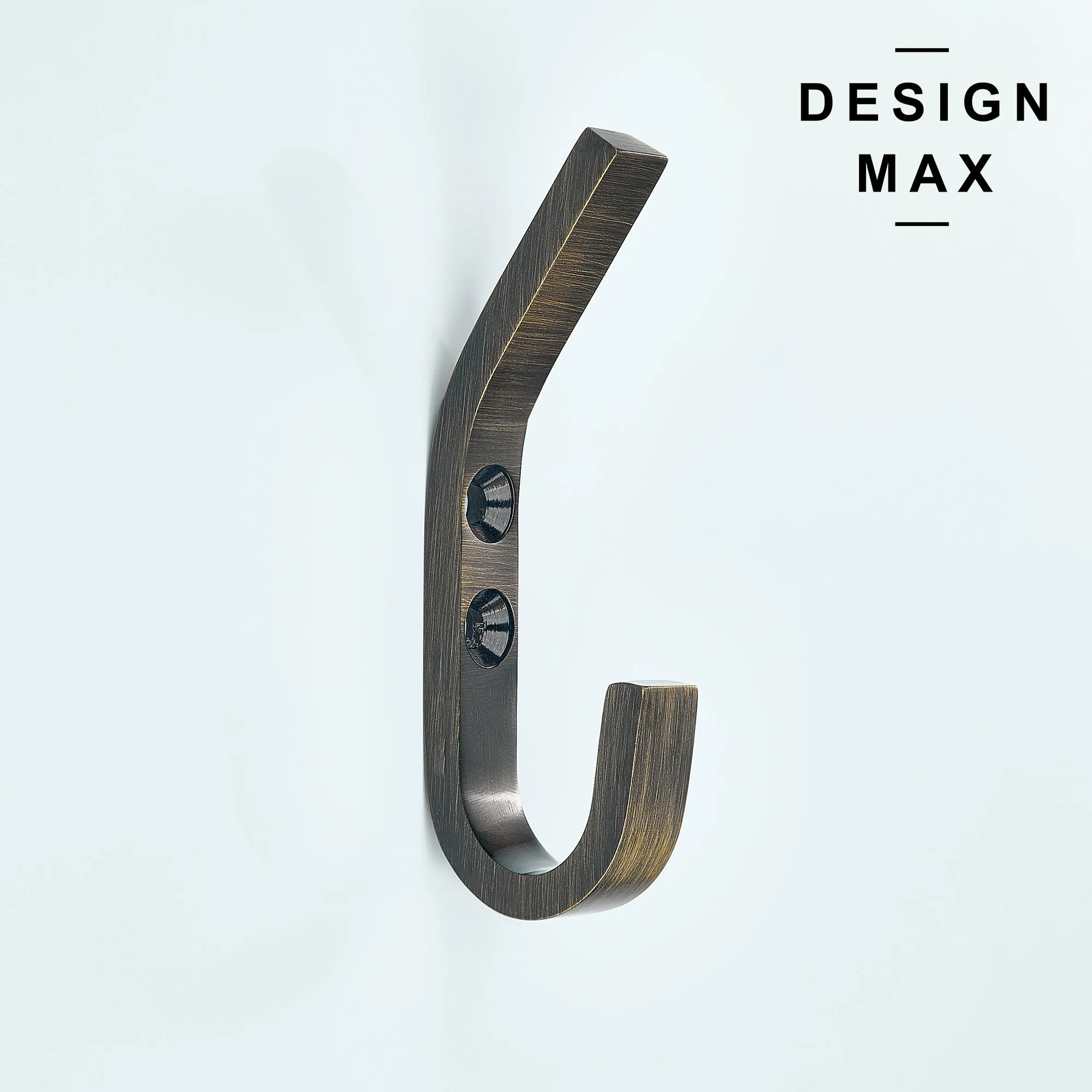 Breslin J Matte Black Mudroom Wall Hook