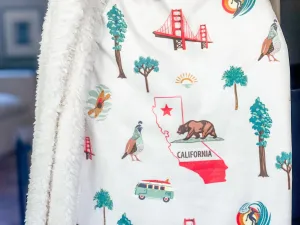 California Plush Throw Blanket 60x80