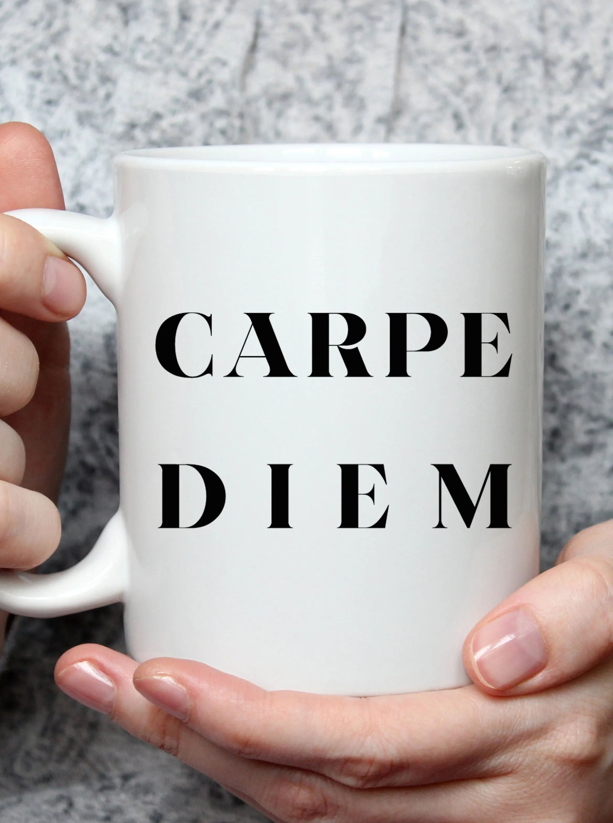 Carpe Diem Seize the Day Coffee Mug Gift