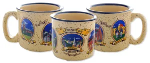 CMLX02 Campfire Mug Tan Heavy Lexington VA