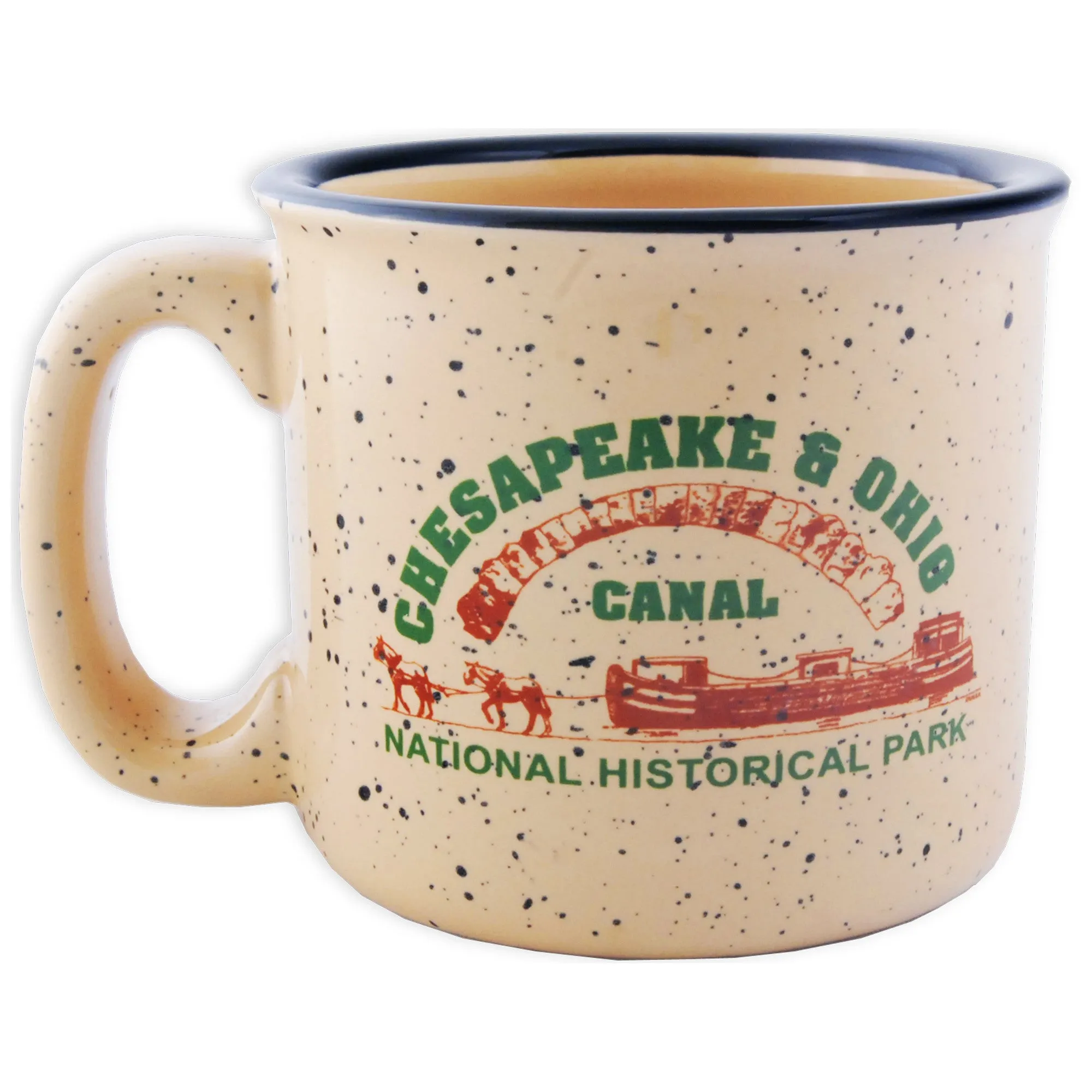 CMMD43 Coffee Mug Tan Campfire C&O Canal