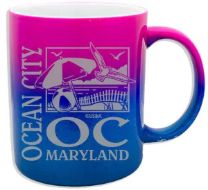 CMOC05 Coffee Mug Rainbow Ocean City OC