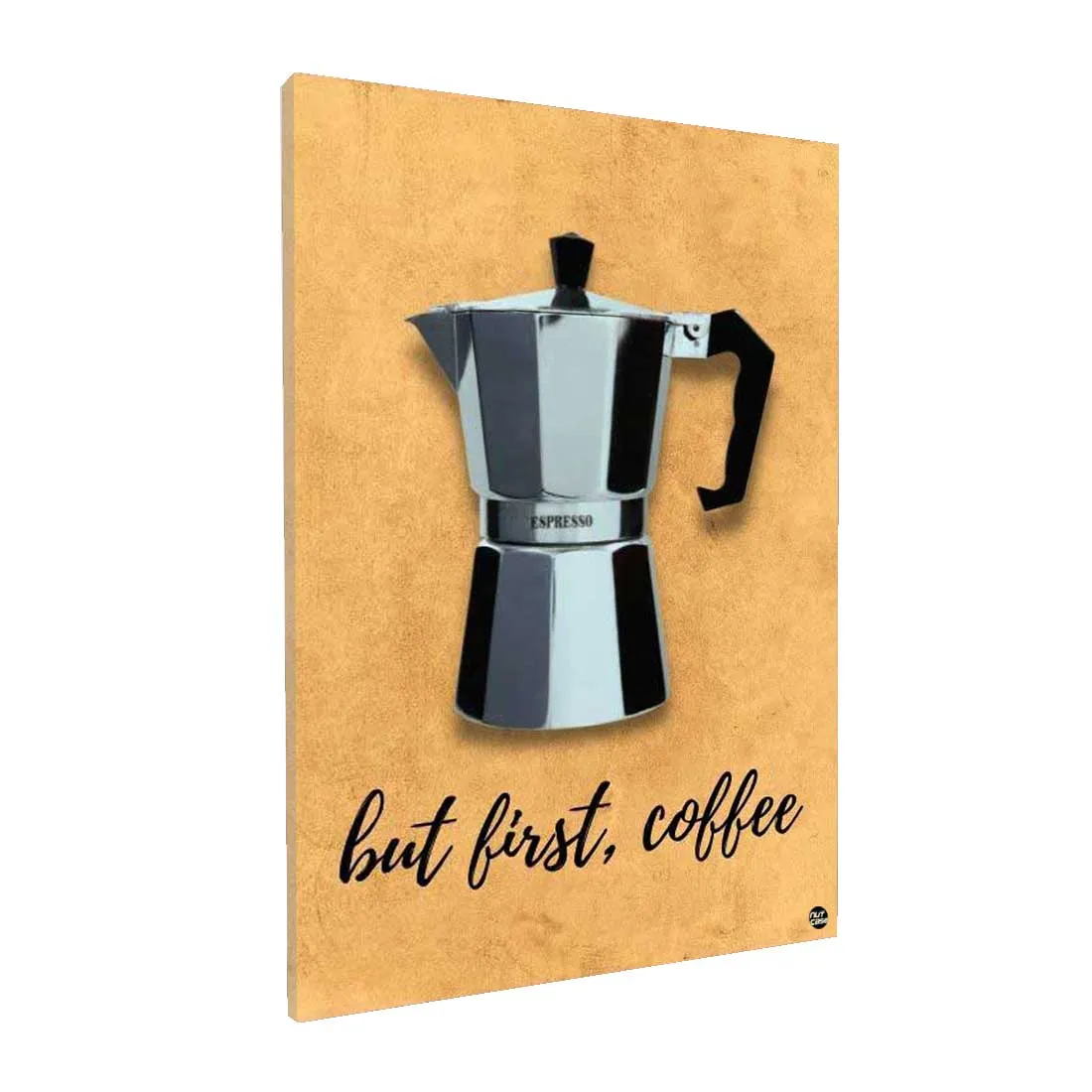 Coffee Wall Art Decor Set of 3 for Office Home  - Brewed