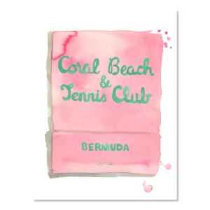 Coral Beach Club Matchbook