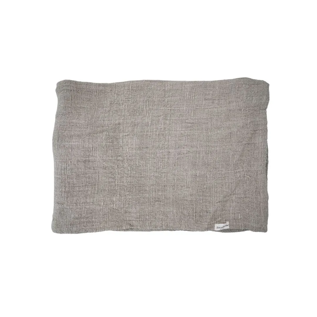 Cotton Hand Woven Bed Cover  | Natural 270x270cm