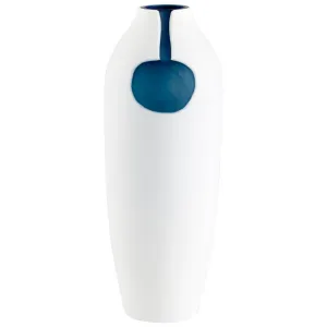 Cyan Design 11109 Oracle Vase - Blue And White - Large