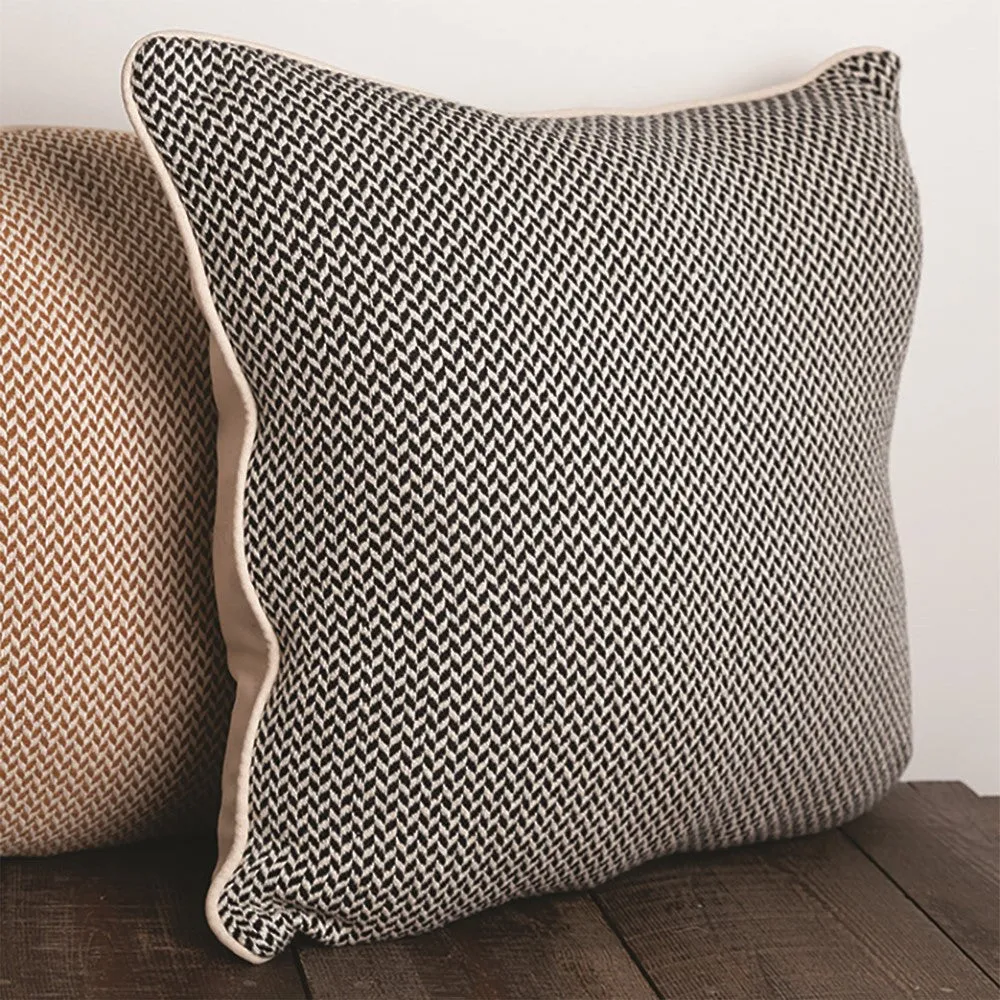 Dashing Texture Woven Cotton Pillows|3 Color Patterns