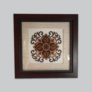 Decorative Design Wooden Art Frame 8 x 8 in