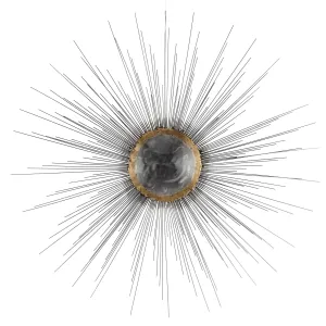 Explosion Wall Art // Silver