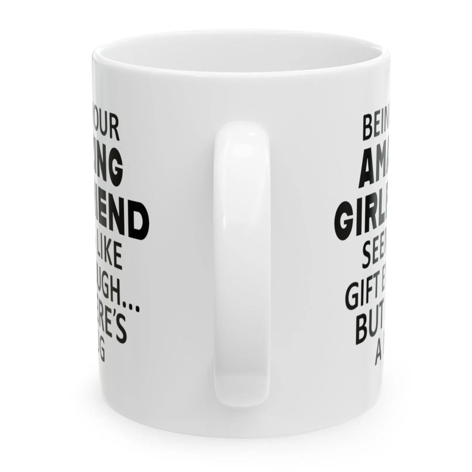 Gifts for Boyfriend from Amazing Girlfriend, Boyfriend Birthday Christmas Anniversary Gifts, Funny 11oz Unique Gift Coffee Cup Mug