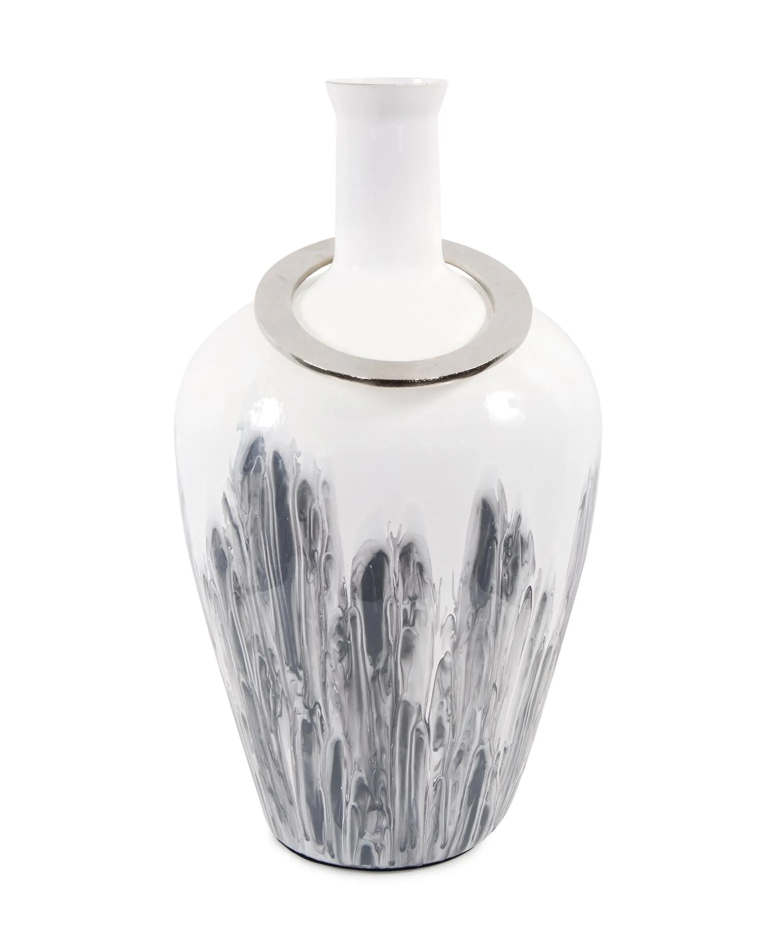 Howard Elliott Collection Albrecht Thin Necked Glass Vase, Medium