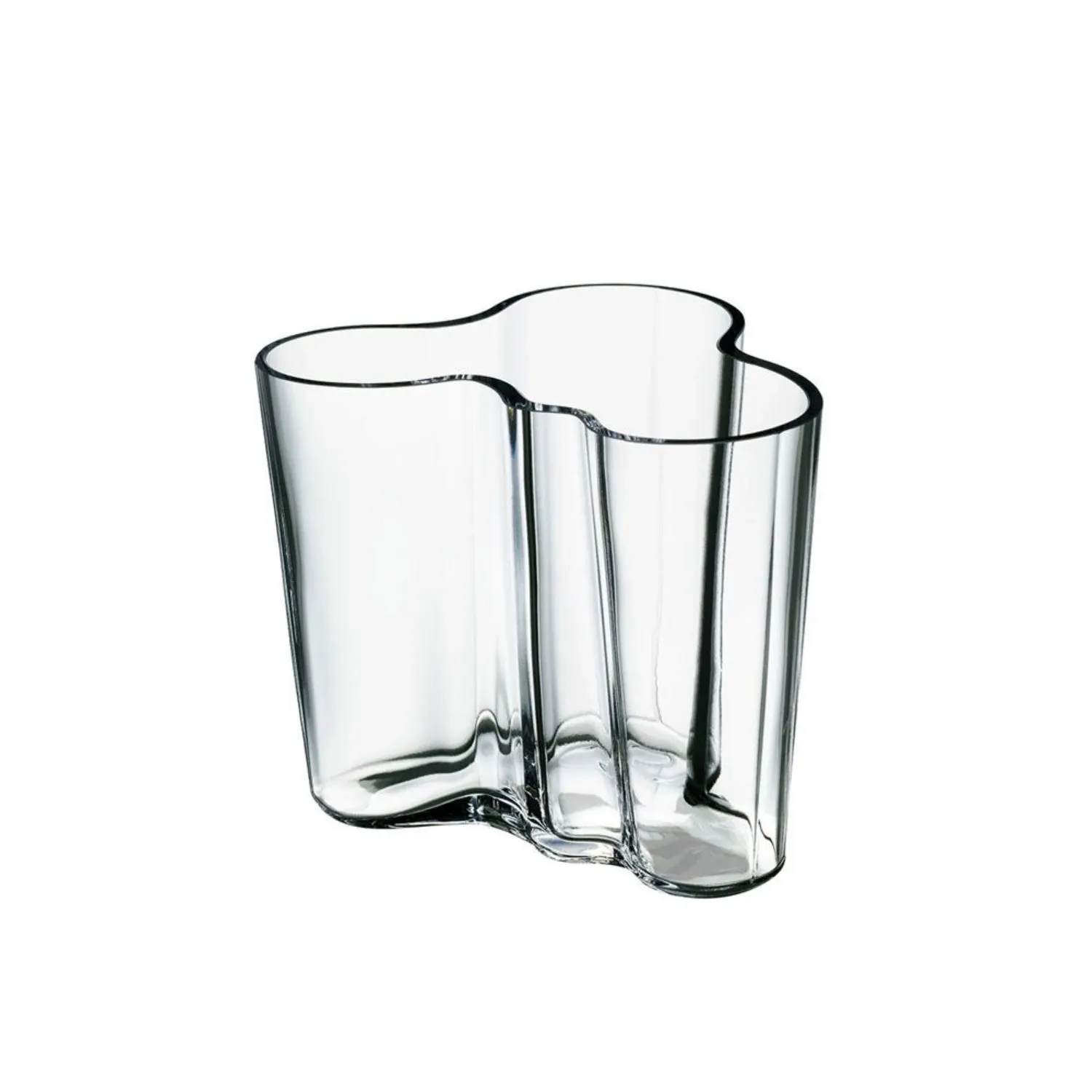 iittala | aalto savoy vase | clear 9.5cm