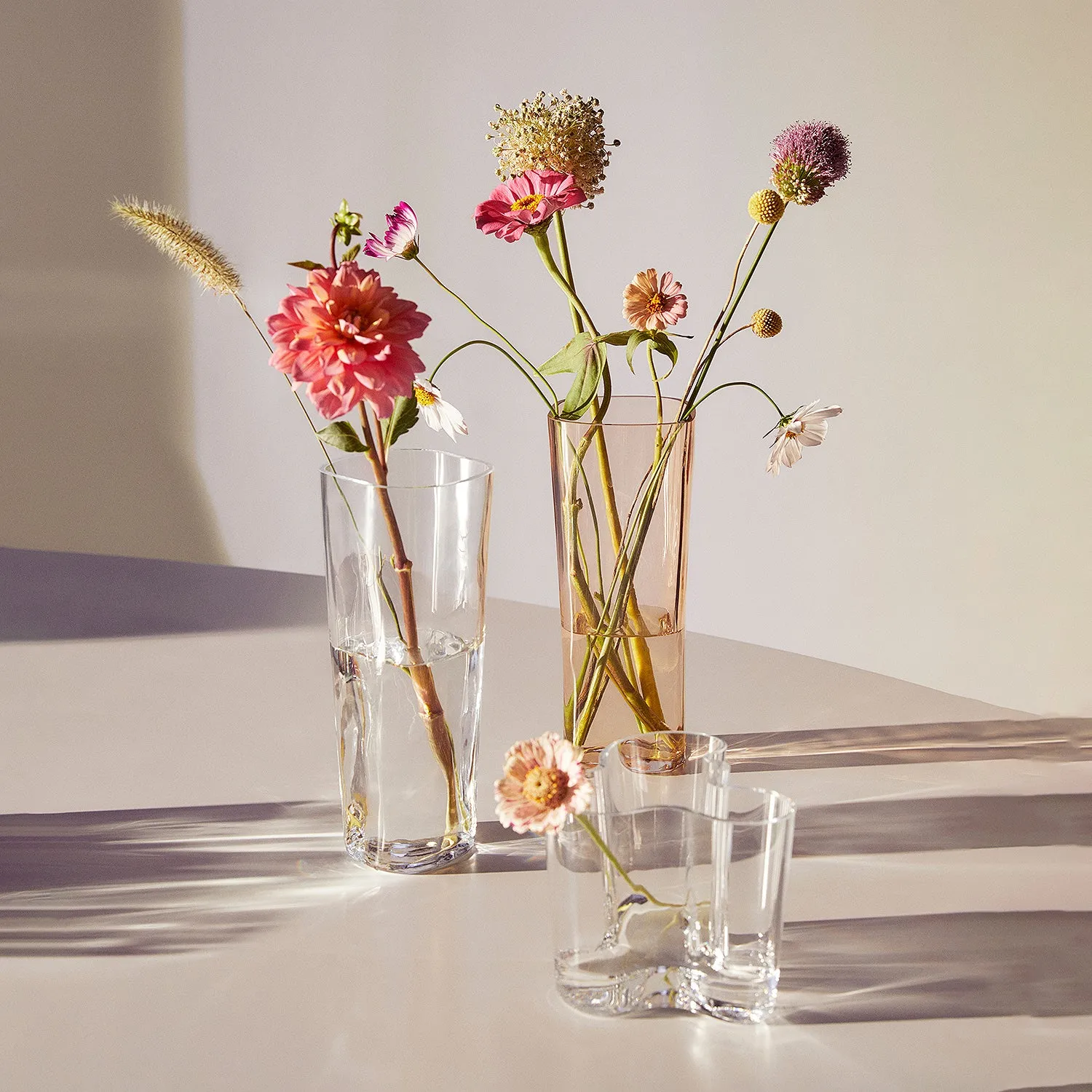 iittala | aalto savoy vase | clear 9.5cm