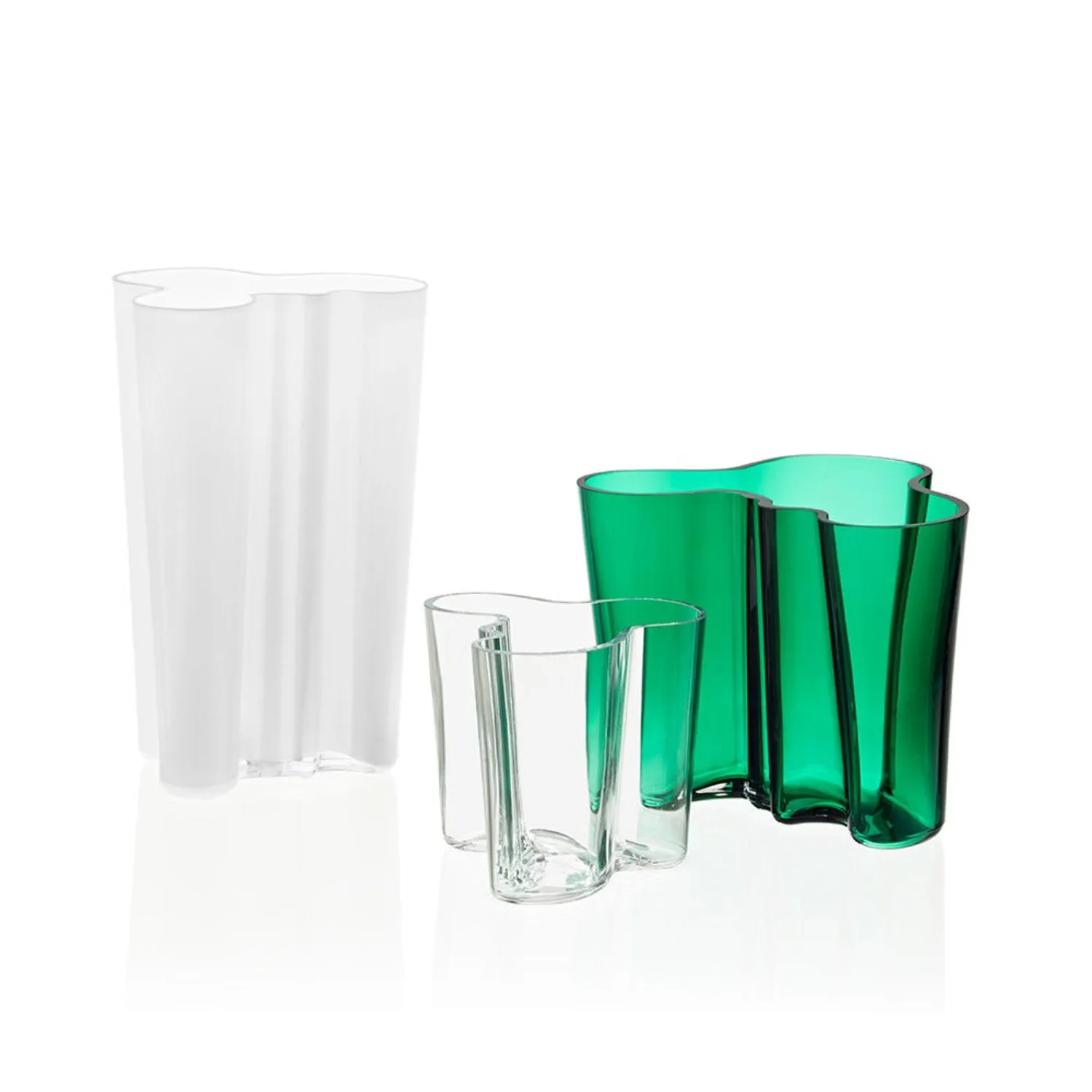 iittala | aalto savoy vase | clear 9.5cm