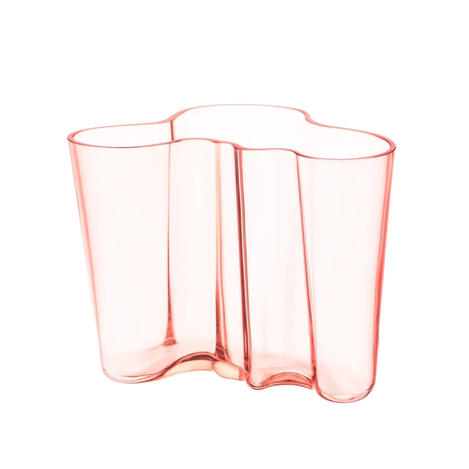 iittala | aalto savoy vase | salmon pink 16cm