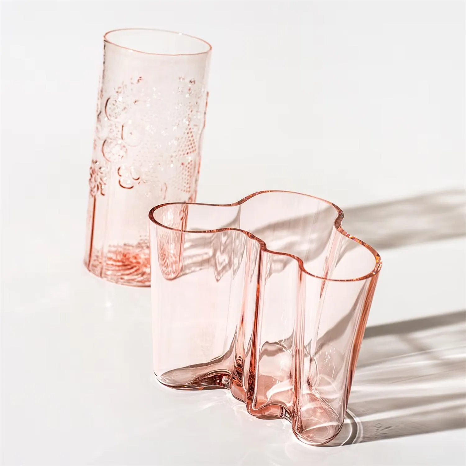 iittala | aalto savoy vase | salmon pink 16cm