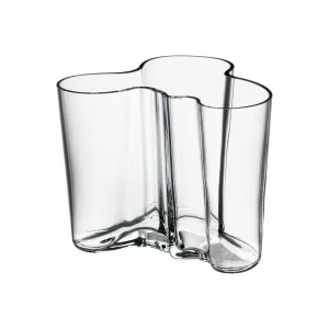 Iittala Alvar Aalto Collection Glass Vase, 120mm