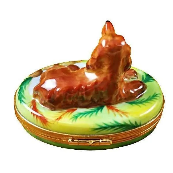 Irish Setter limoges box