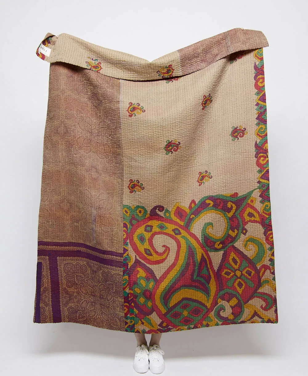 Kantha Quilt Throw - No. 240634