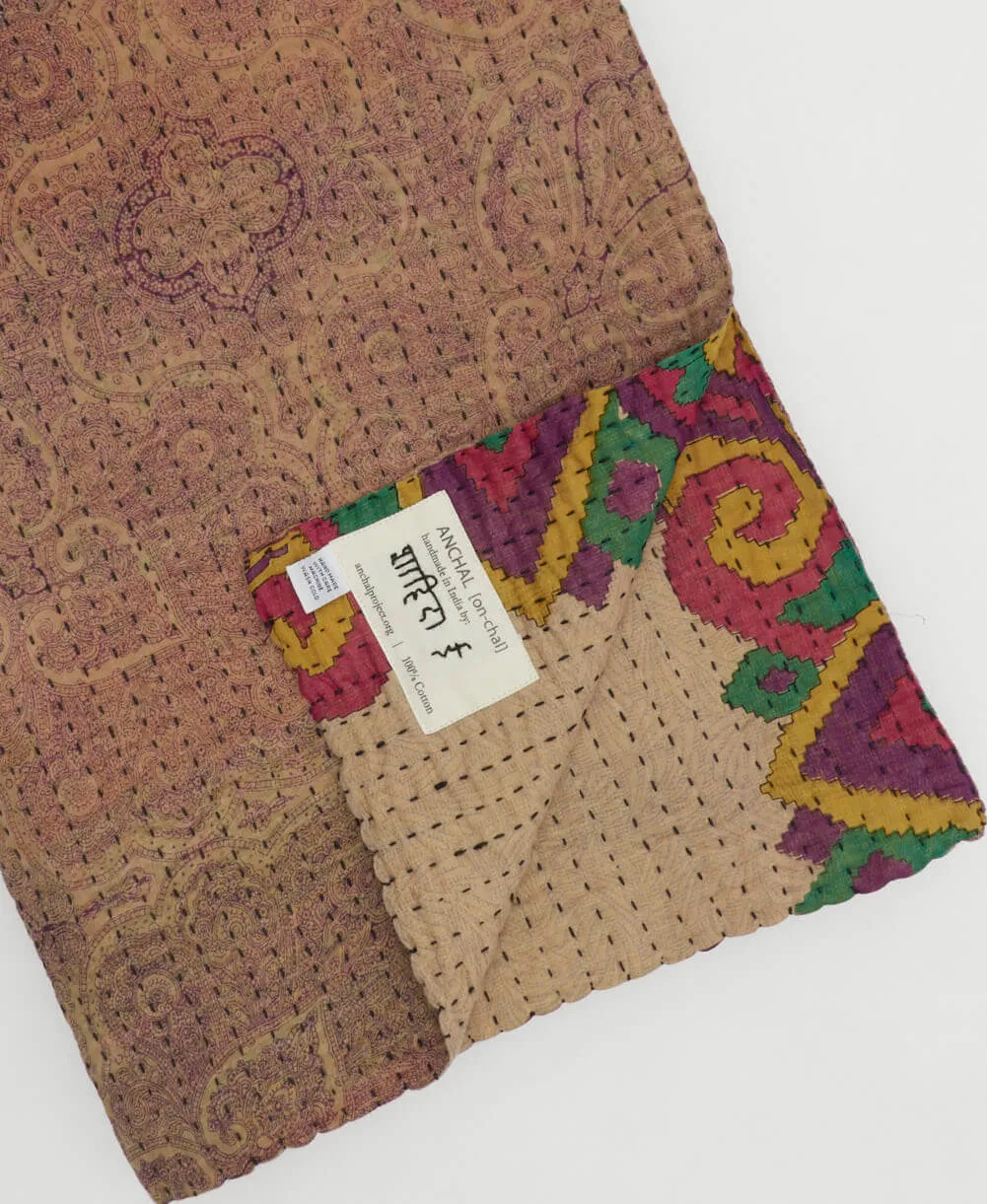 Kantha Quilt Throw - No. 240634