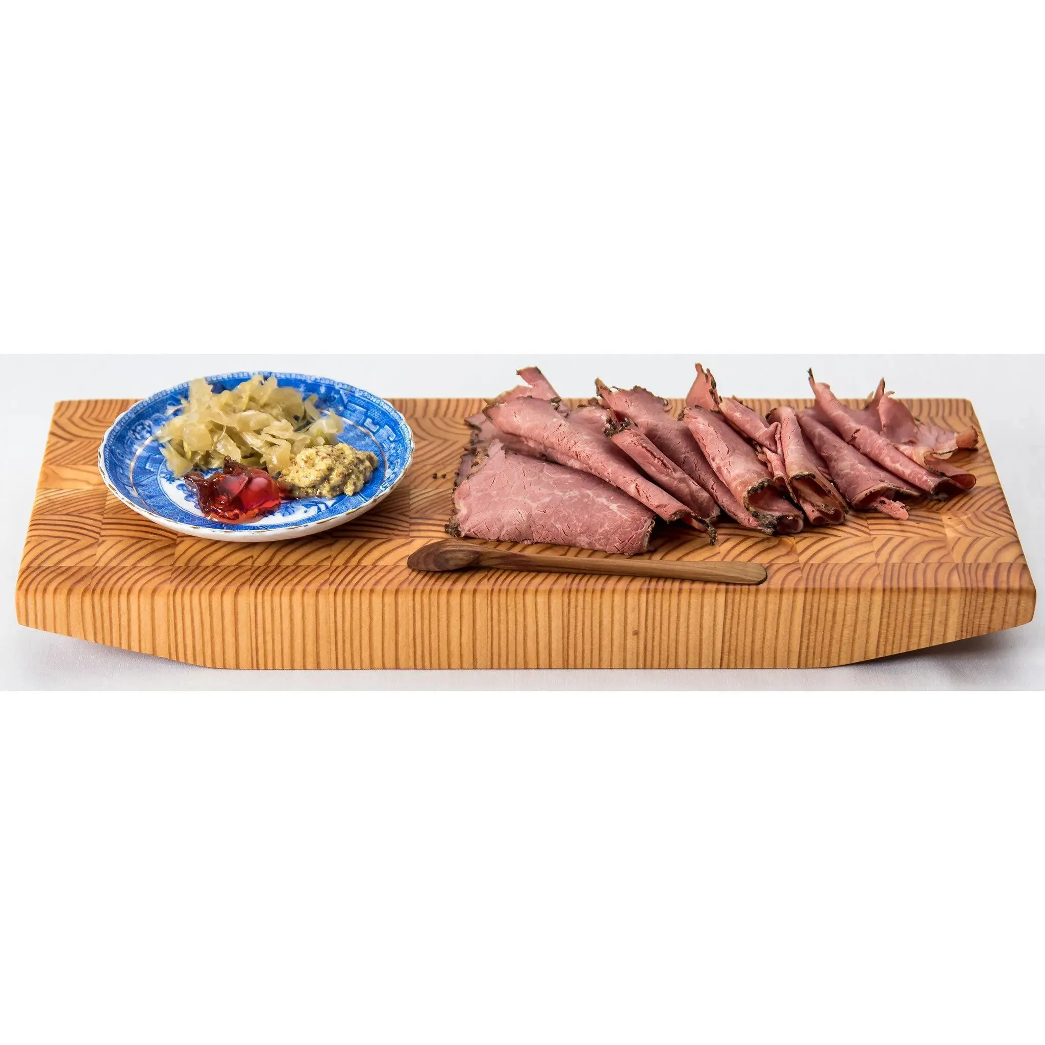 Ki Small KISM End Grain Serving Board by Larch Wood