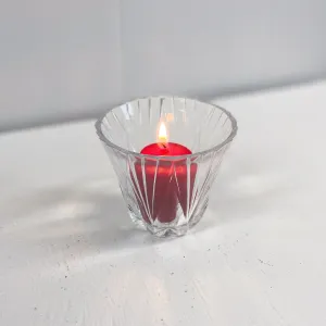 Lead Crystal Votive Candle Holder