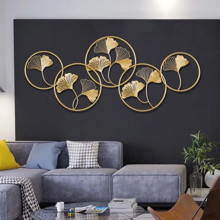 Leafy Rings Wall Art