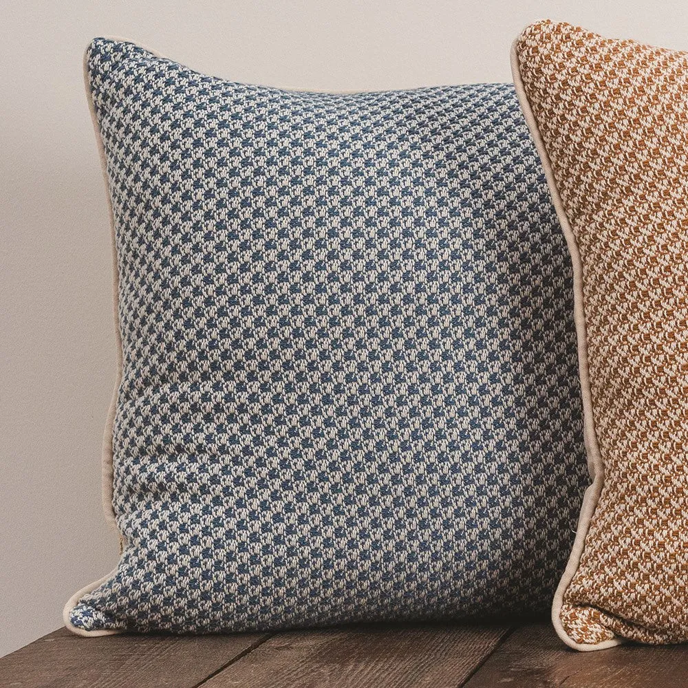 Mini Box Woven Cotton Pillows|3 Color Patterns