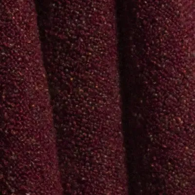 New - Marled Boucle Throw Blanket Burgundy - Threshold