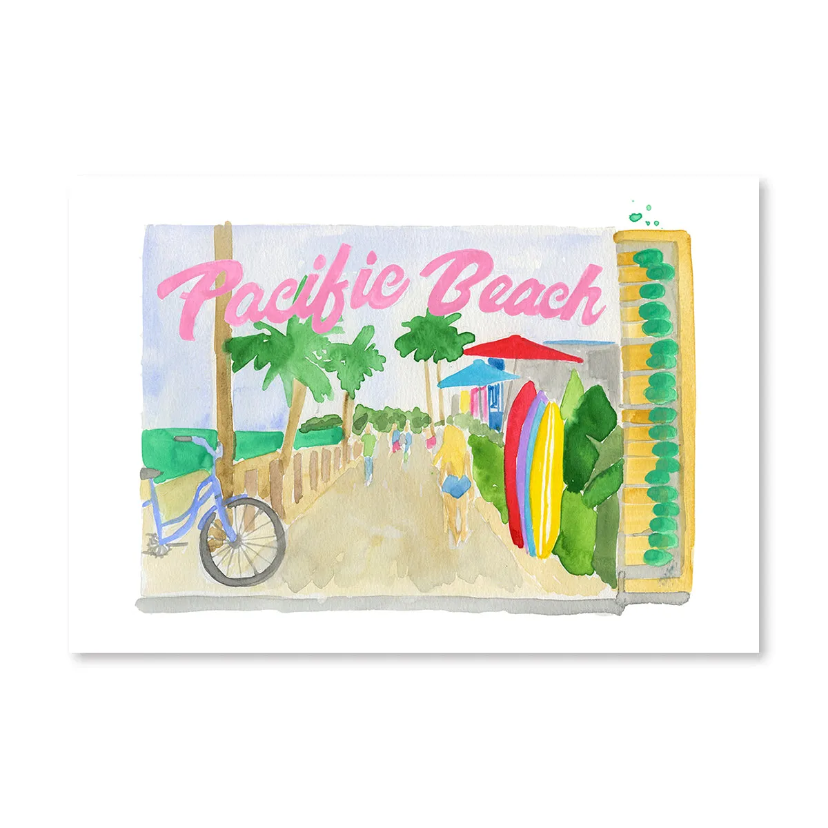 Pacific Beach Matchbook