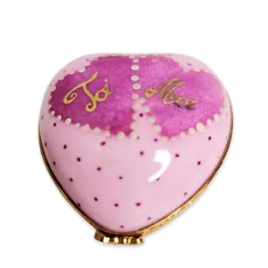 Pink Heart Moi Toi Valentine No. 1 of 750