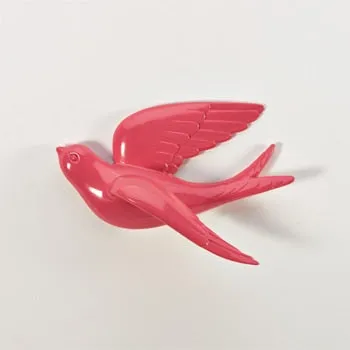 Resin Birds Creative For Wall 3d Sticker