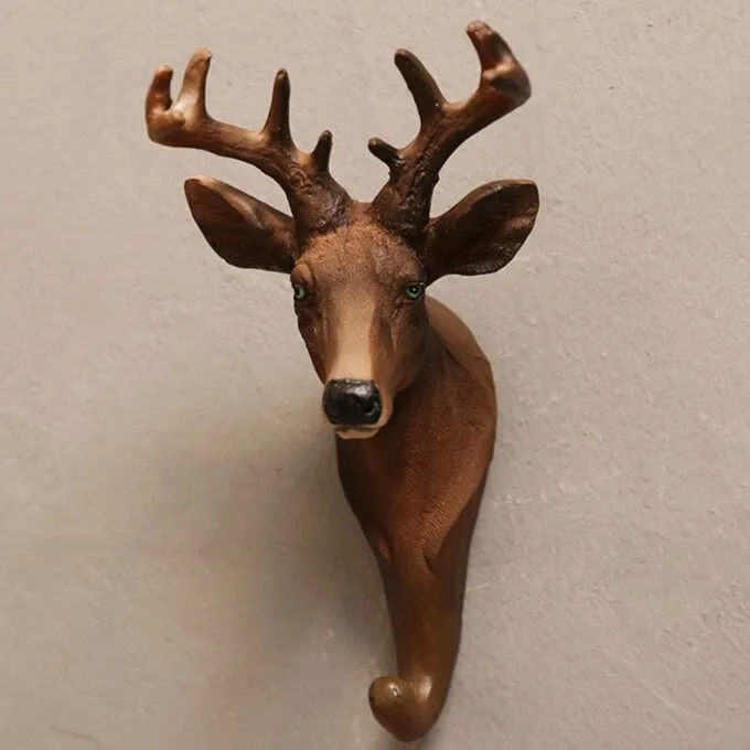 Retore Animal Wall Hanging Coat Hooks