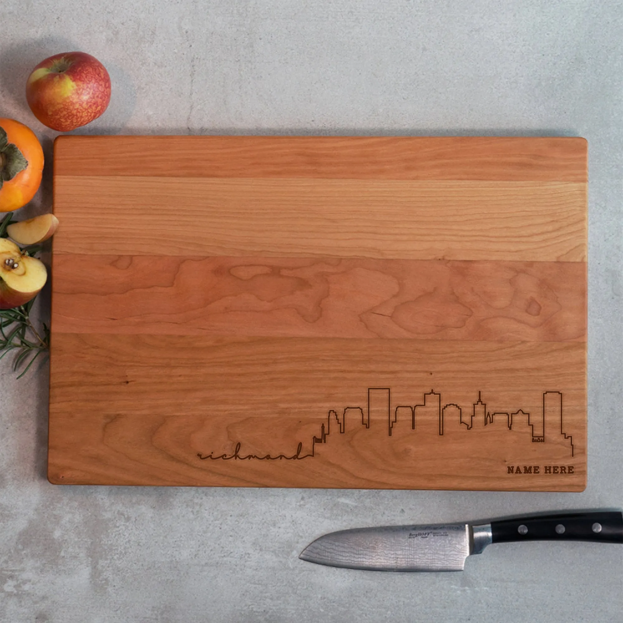 Richmond Script Cutting Board